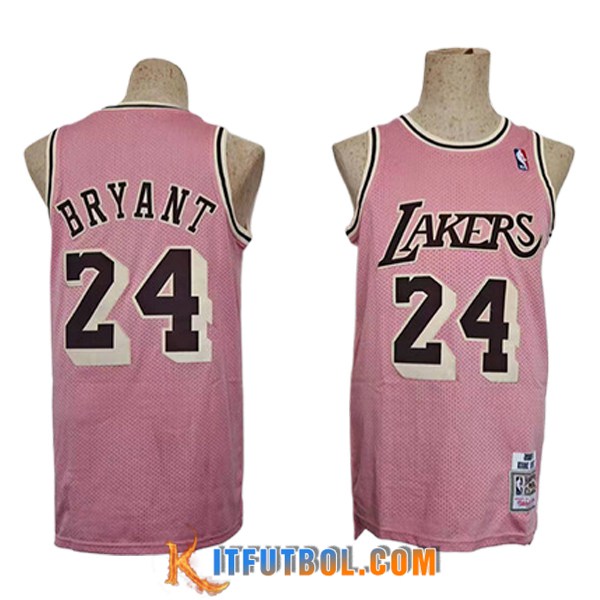 Camisetas Chicago Bulls (BRYANT #24) 2024/25 Rosa/Negro