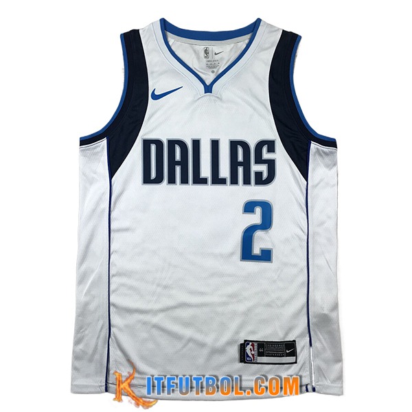 Camisetas Dallas Mavericks (LIVELY II #2) 2024/25 Blanco/Azul/Negro