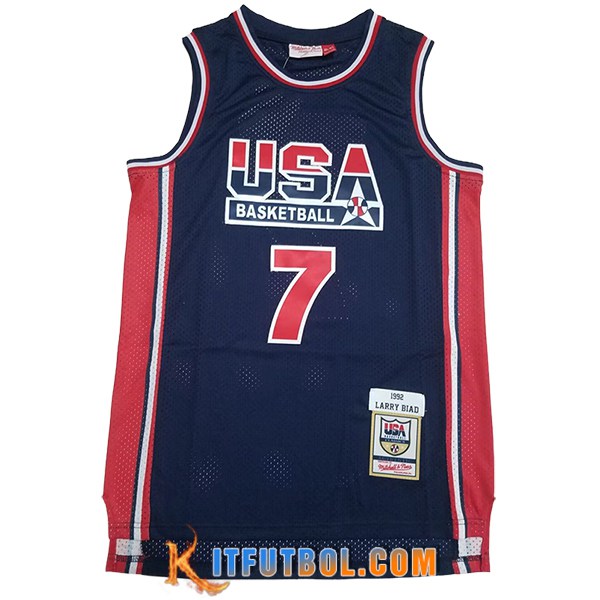Camisetas USA (BIRD #7) 2024/25 Azul/Rojo