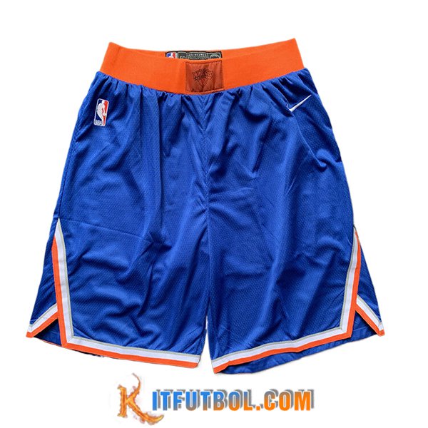 Cortos NBA New York Knicks 2024/25 Azul/Naranja -02