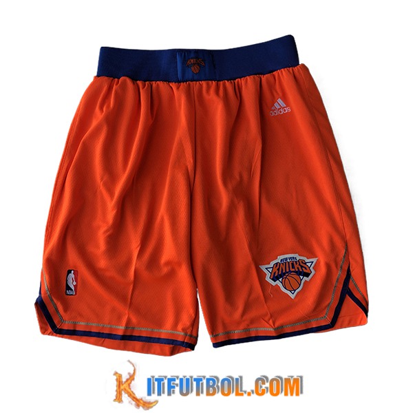 Cortos NBA New York Knicks 2024/25 Naranja -02