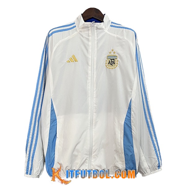 Rompevientos Argentina Blanco/Azul 2024/2025