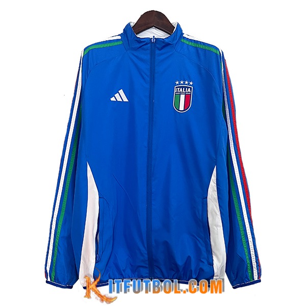 Rompevientos Italia Azul/Blanco 2024/2025