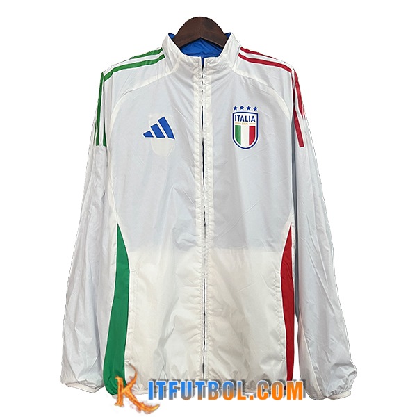 Rompevientos Italia Blanco/Verde/Rojo 2024/2025
