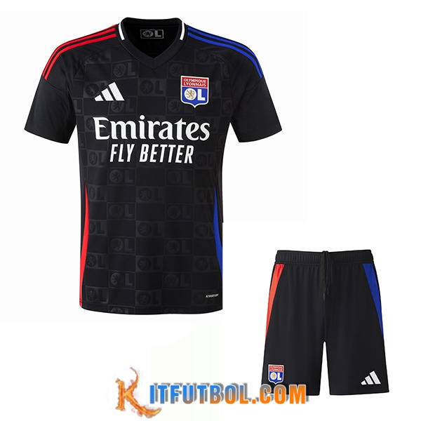 Camisetas Futbol lyon Segunda + Cortos 2024/2025