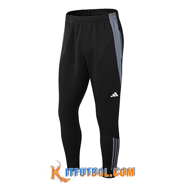 Pantalon Entrenamiento Adidas Negro/Gris 2024/2025