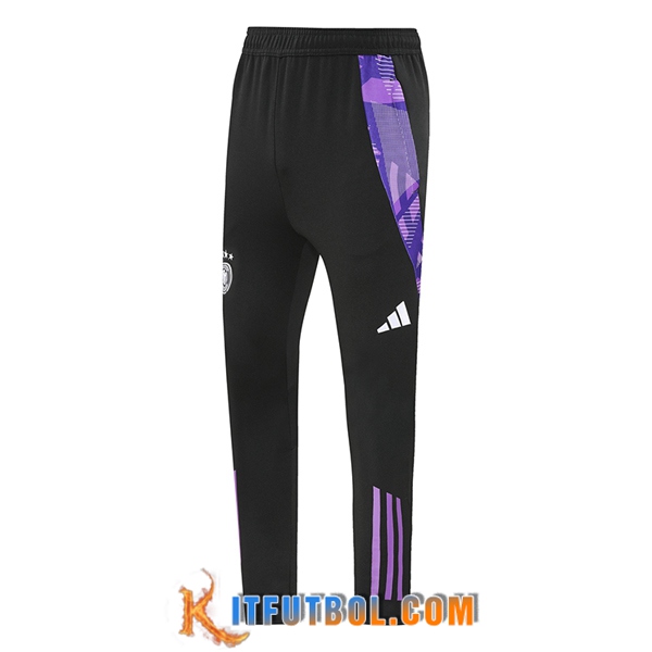 Pantalon Entrenamiento Alemania Negro/Violeta 2024/2025