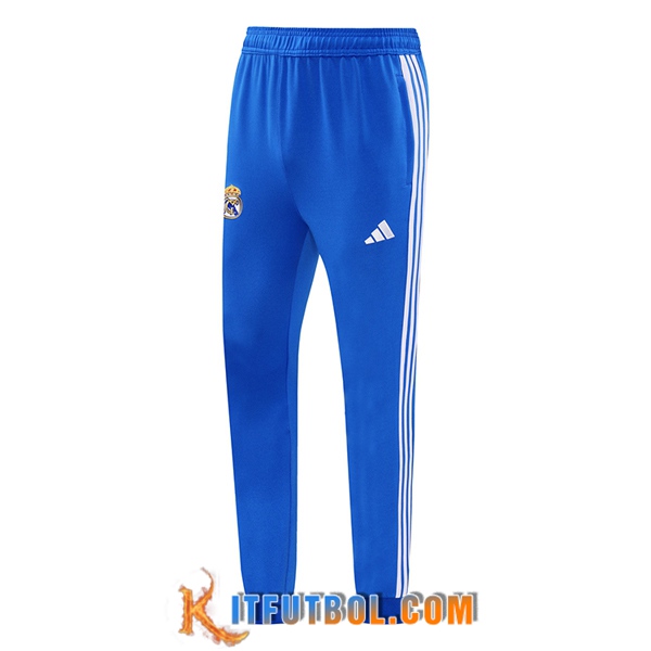 Pantalon Entrenamiento Real Madrid Azul/Blanco 2024/2025