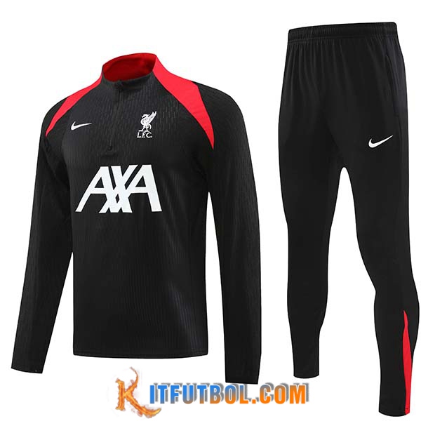 Chandal Equipos De Futbol FC Liverpool Negro/Rojo 2024/2025