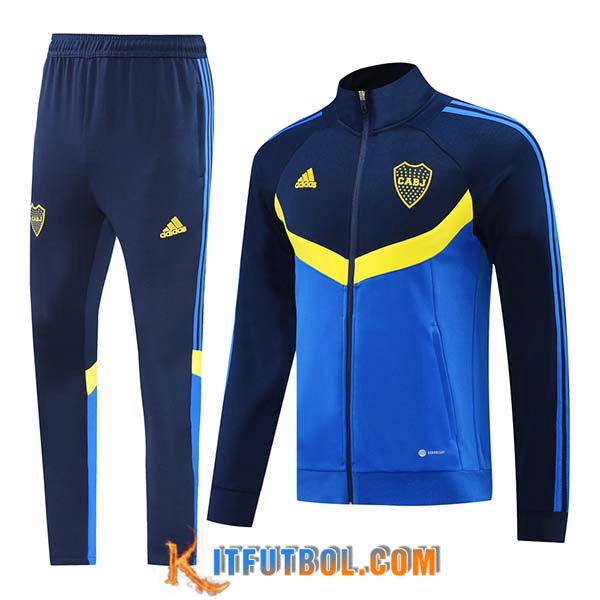 Chandal Equipos De Futbol Chaquetas Boca Juniors Azul/Amarillo 2024/2025