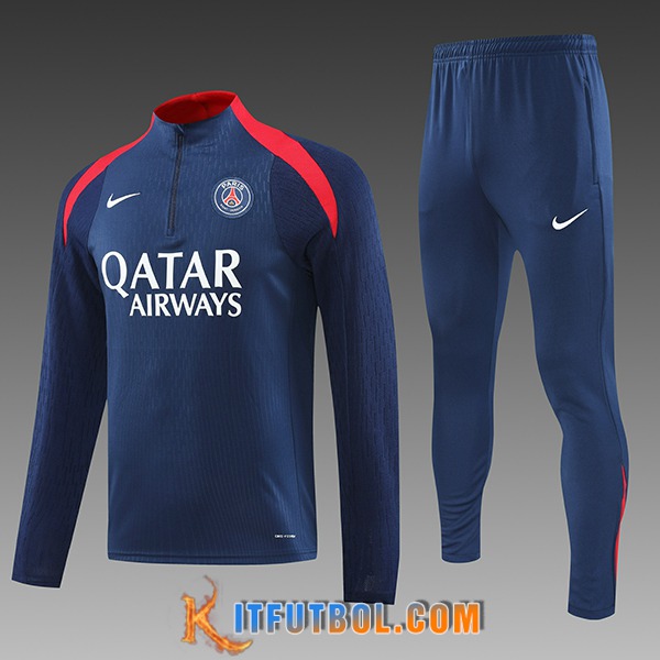 Chandal Equipos De Futbol PSG Ninos Azul/Rojo 2024/2025