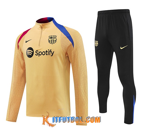 Chandal Equipos De Futbol FC Barcelona Ninos Marrón/Azul/Rojo 2024/2025