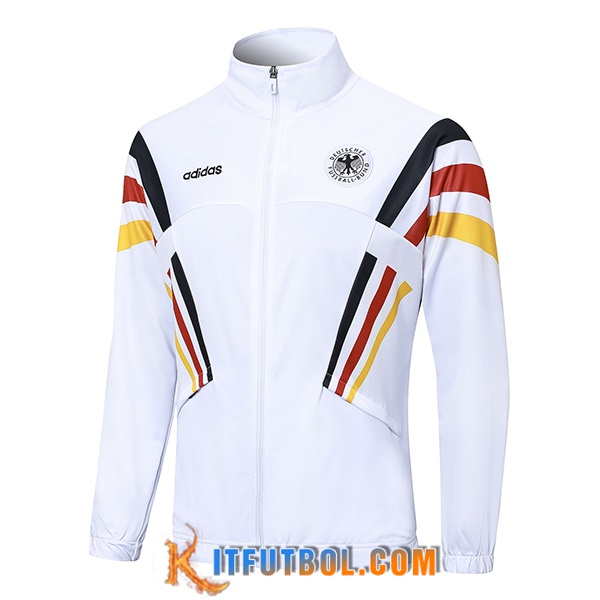 Chaquetas Futbol Alemania Blanco 2024/2025
