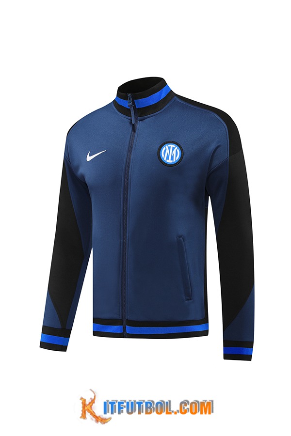 Chaquetas Futbol Inter Milan Azul marino 2024/2025