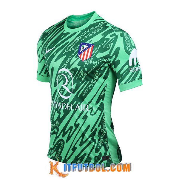 Camisetas De Futbol Atletico Madrid Portero Verde 2024/2025