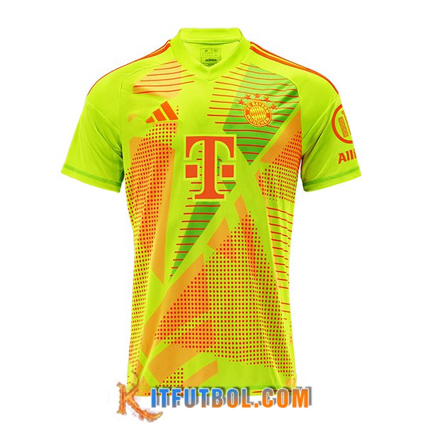 Camisetas De Futbol Bayern Munich Portero Verde 2024/2025