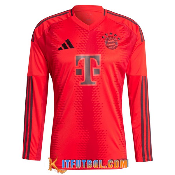 Nueva Camisetas De Futbol Bayern Munich Primera Manga Largas 2024/2025