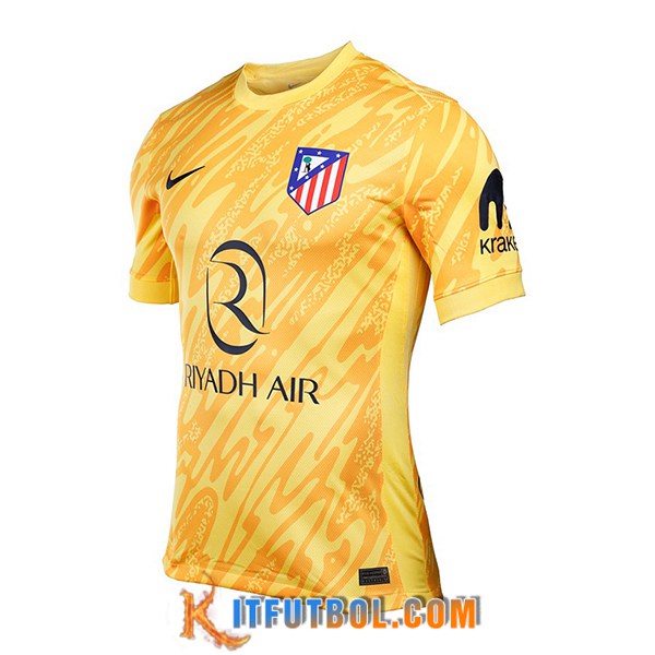 Camisetas De Futbol Atletico Madrid Portero Amarillo 2024/2025