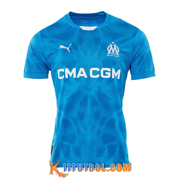 Camisetas De Futbol Marsella OM Portero Azul 2024/2025