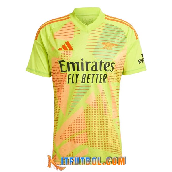 Camisetas De Futbol Arsenal Portero Amarillo 2024/2025