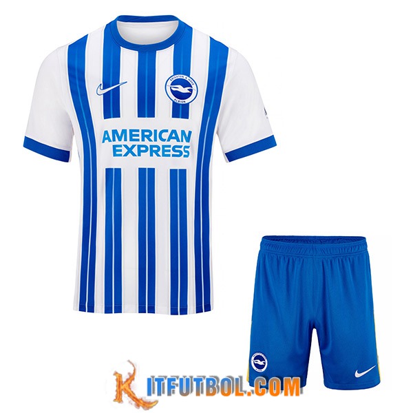 Nueva Camisetas De Futbol Brighton Ninos Primera 2024/2025