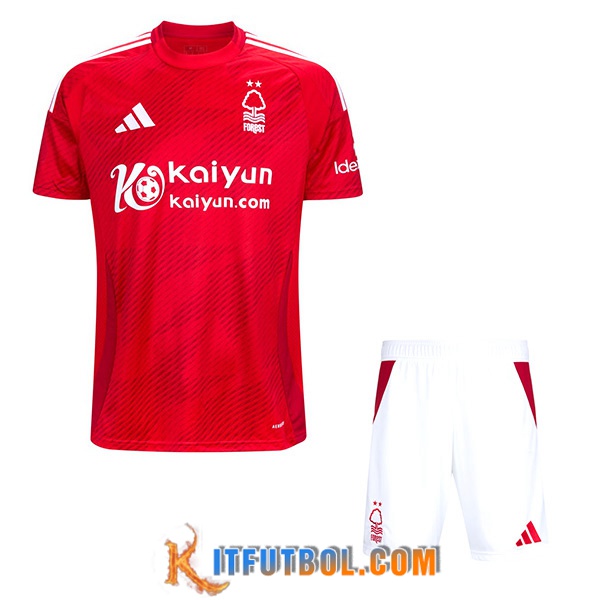 Nueva Camisetas De Futbol Nottingham Forest Ninos Primera 2024/2025