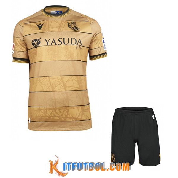 Nueva Camisetas De Futbol Real Sociedad Ninos Segunda 2024/2025