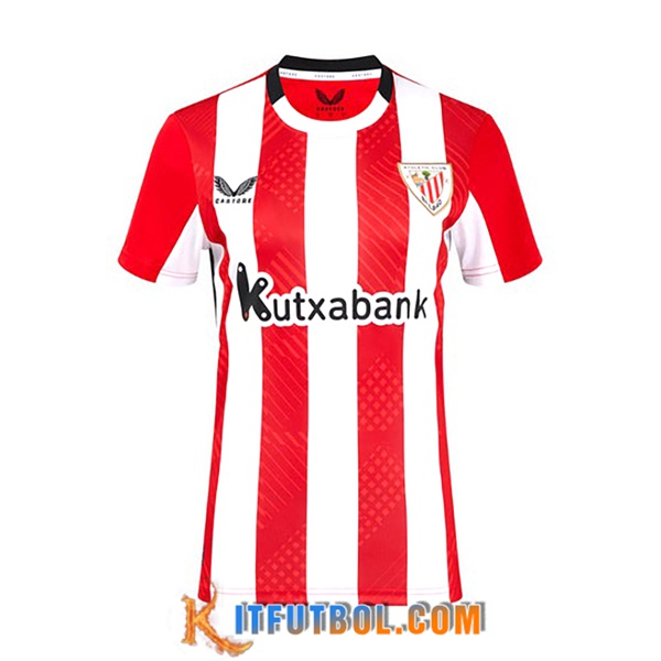 Camisetas De Futbol Athletic Bilbao Mujer Primera 2024/2025