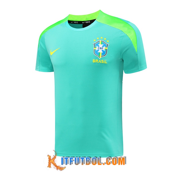Camiseta Entrenamiento Brasil Verde 2024/2025 -02