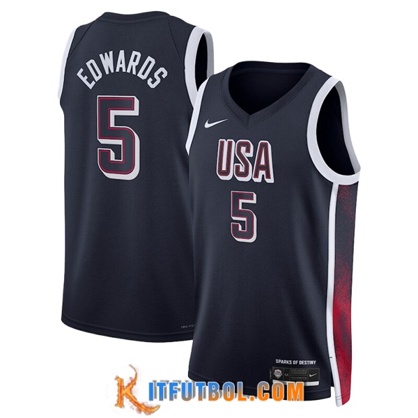 Camisetas USA (EDWARDS #5) 2024/25 Negro