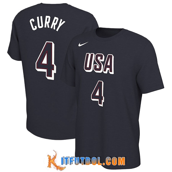 Camisetas USA (CURRY #4) 2024/25 Negro -02