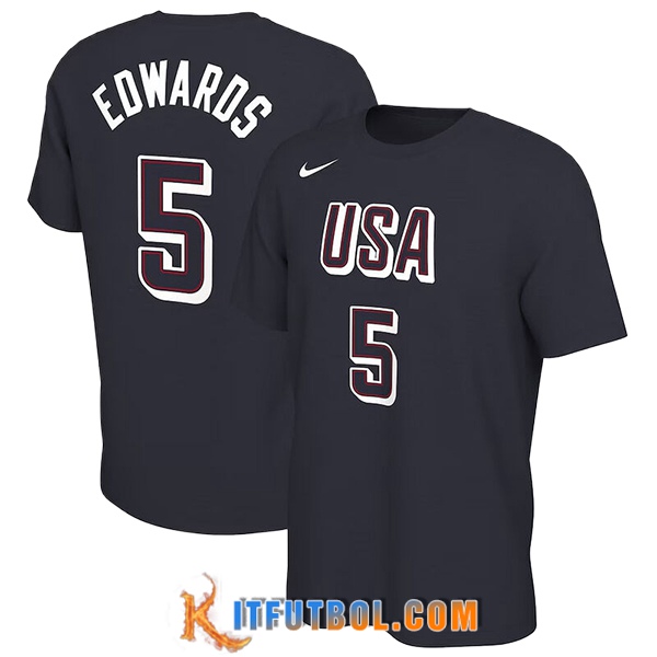 Camisetas USA (EDWARDS #5) 2024/25 Negro -02