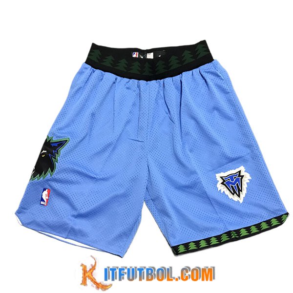 Cortos NBA Minnesota Timberwolves 2024/25 Azul -05
