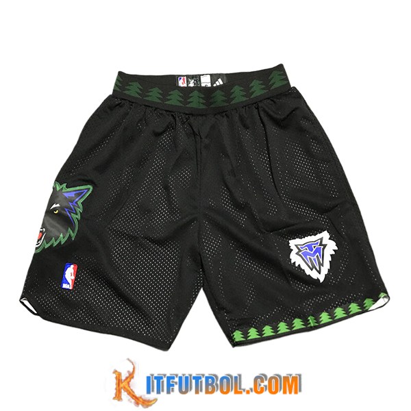Cortos NBA Minnesota Timberwolves 2024/25 Negro