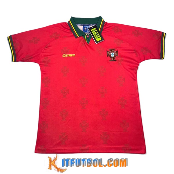 Camisetas De Futbol Portugal Retro Primera 1995/1996