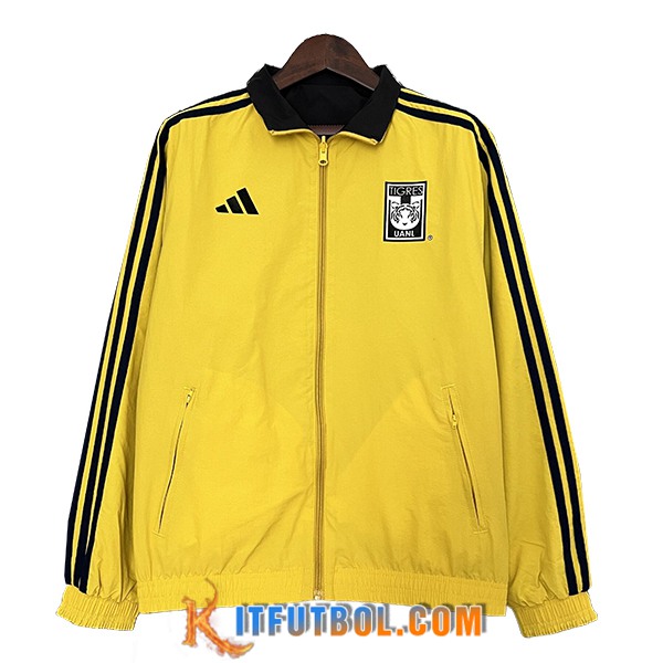 Rompevientos Tigres UANL Amarillo/Negro 2024/2025
