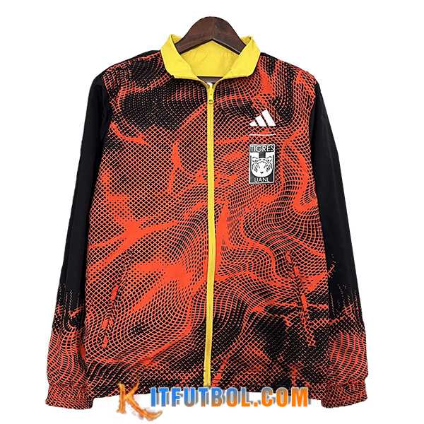 Rompevientos Tigres UANL Rojo/Negro 2024/2025
