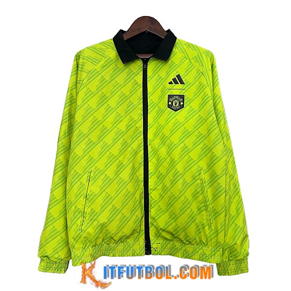 Rompevientos Manchester United Verde 2024/2025 -02