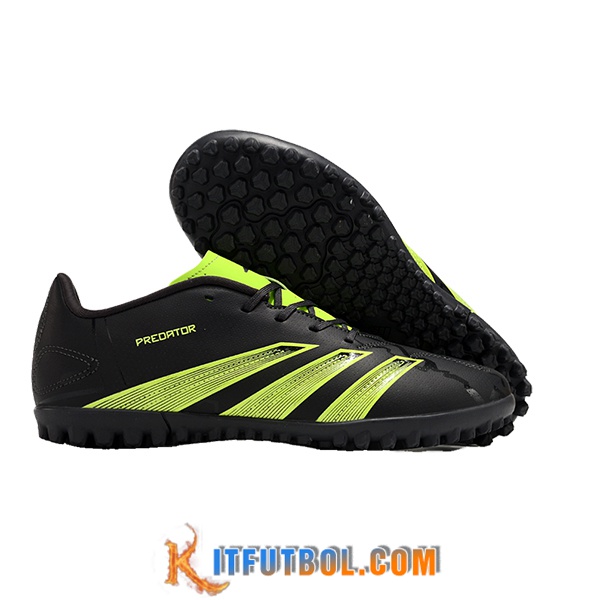 Adidas Botas De Fútbol Predator Club TF Negro/Verde