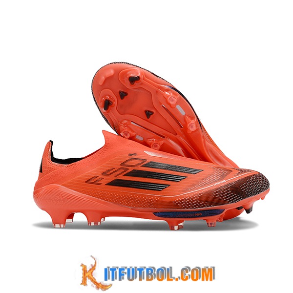 Adidas Botas De Fútbol F50+ FG Naranja/Negro