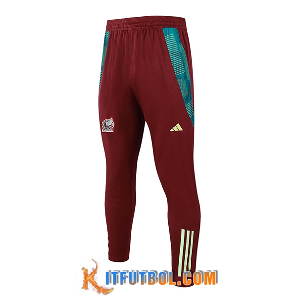 Pantalon Entrenamiento México Marrón/Verde 2024/2025