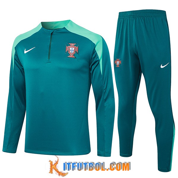 Chandal Equipos De Futbol Portugal Verde 2024/2025 -02