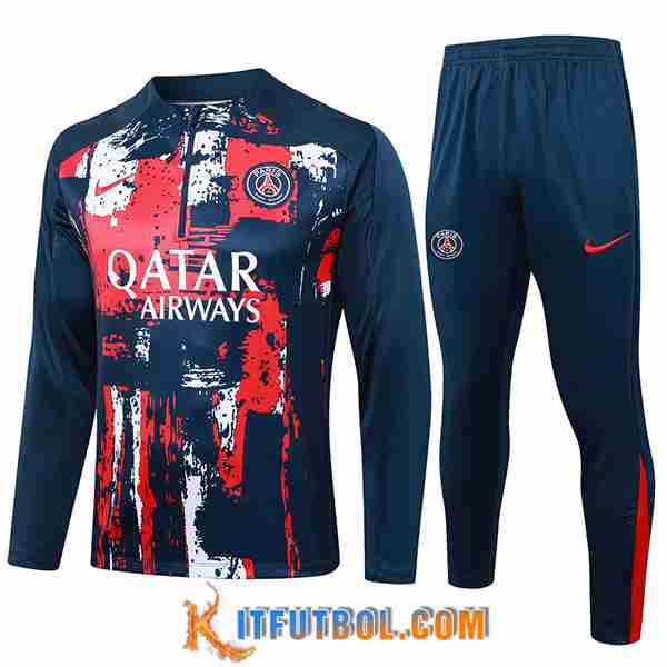Chandal Equipos De Futbol PSG Rojo/Azul/Blanco 2024/2025