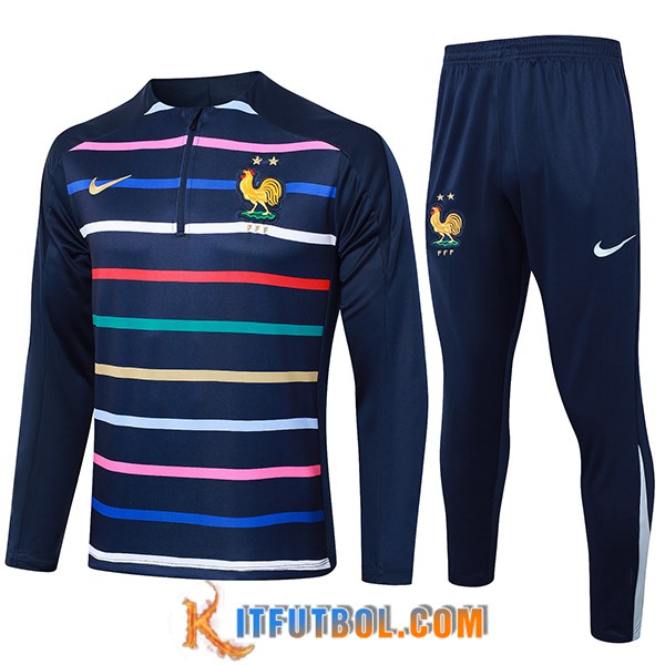 Chandal Equipos De Futbol Francia azul real 2024/2025 -03