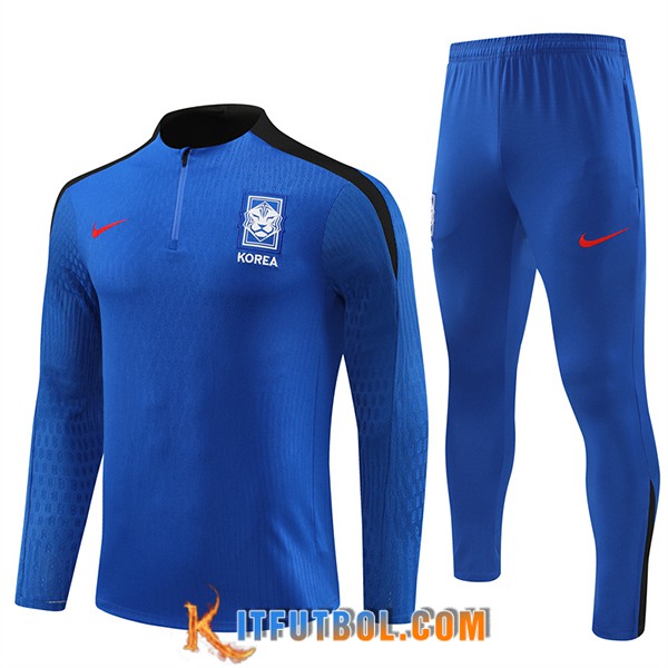 Chandal Equipos De Futbol Corée Du Sud Azul/Negro 2024/2025