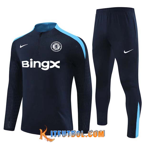 Chandal Equipos De Futbol FC Chelsea Azul Oscuro 2024/2025 -02