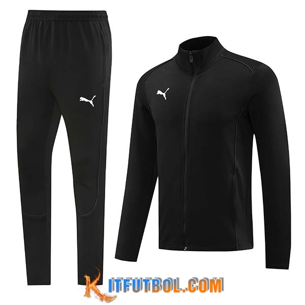 Chandal Equipos De Futbol Chaquetas PUMA Negro 2024/2025