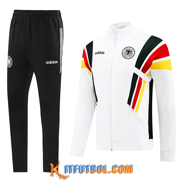 Chandal Equipos De Futbol Chaquetas Alemania Blanco 2024/2025 -02