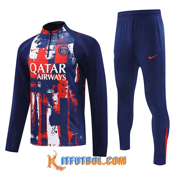 Chandal Equipos De Futbol PSG Rojo/Azul/Blanco 2024/2025