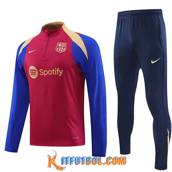 Chandal Equipos De Futbol FC Barcelona Rojo/Azul/Amarillo 2024/2025